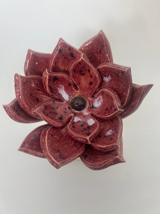 3 Tiered Strawberry Jam Flower - Garden Ornament