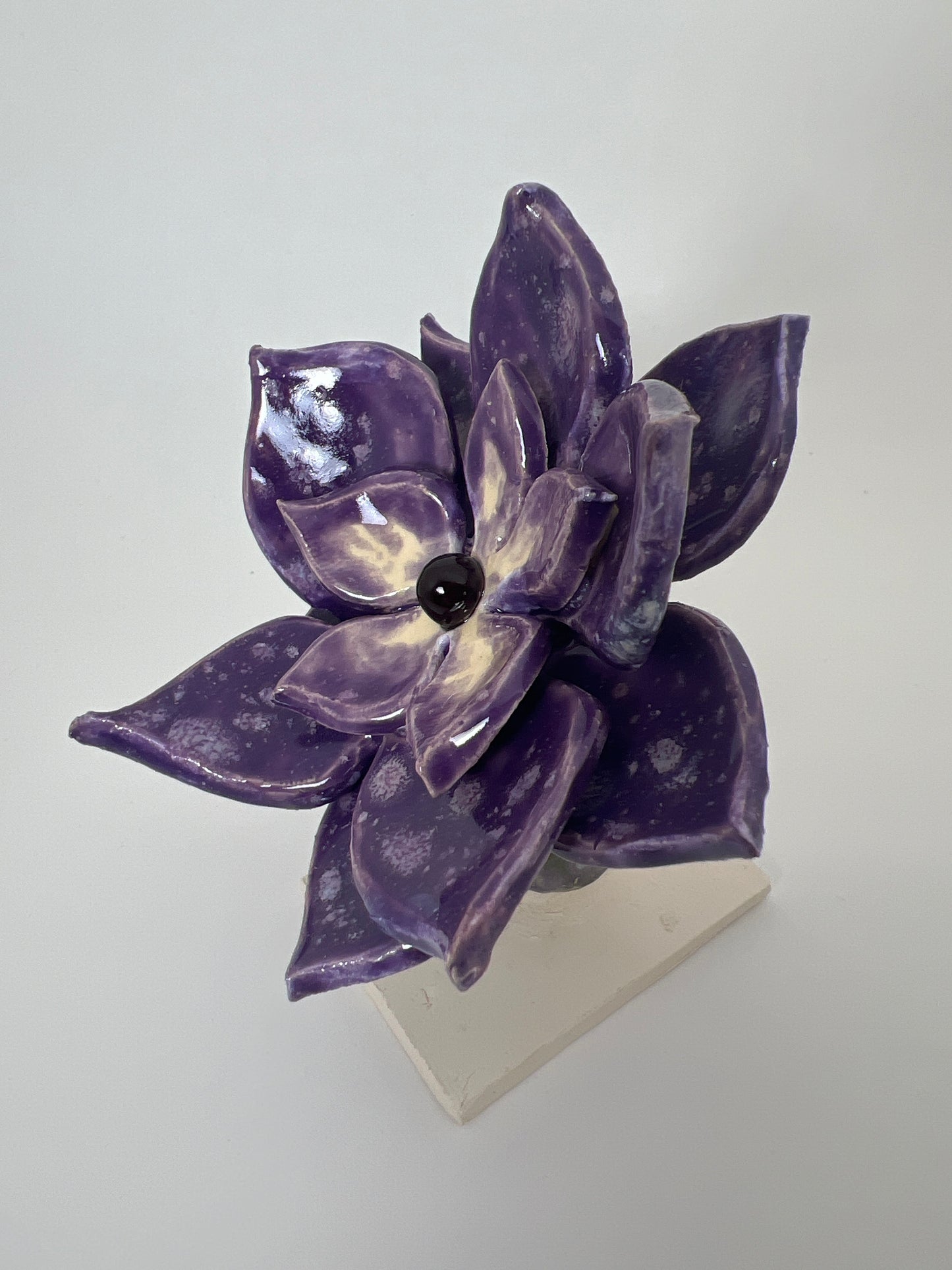 3 Tiered Grape Splash Flower - Garden Ornament