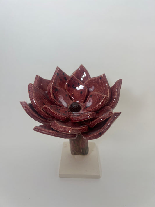 3 Tiered Strawberry Jam Flower - Garden Ornament